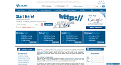 Desktop Screenshot of hosttheweb.in