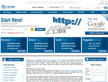 Tablet Screenshot of hosttheweb.in